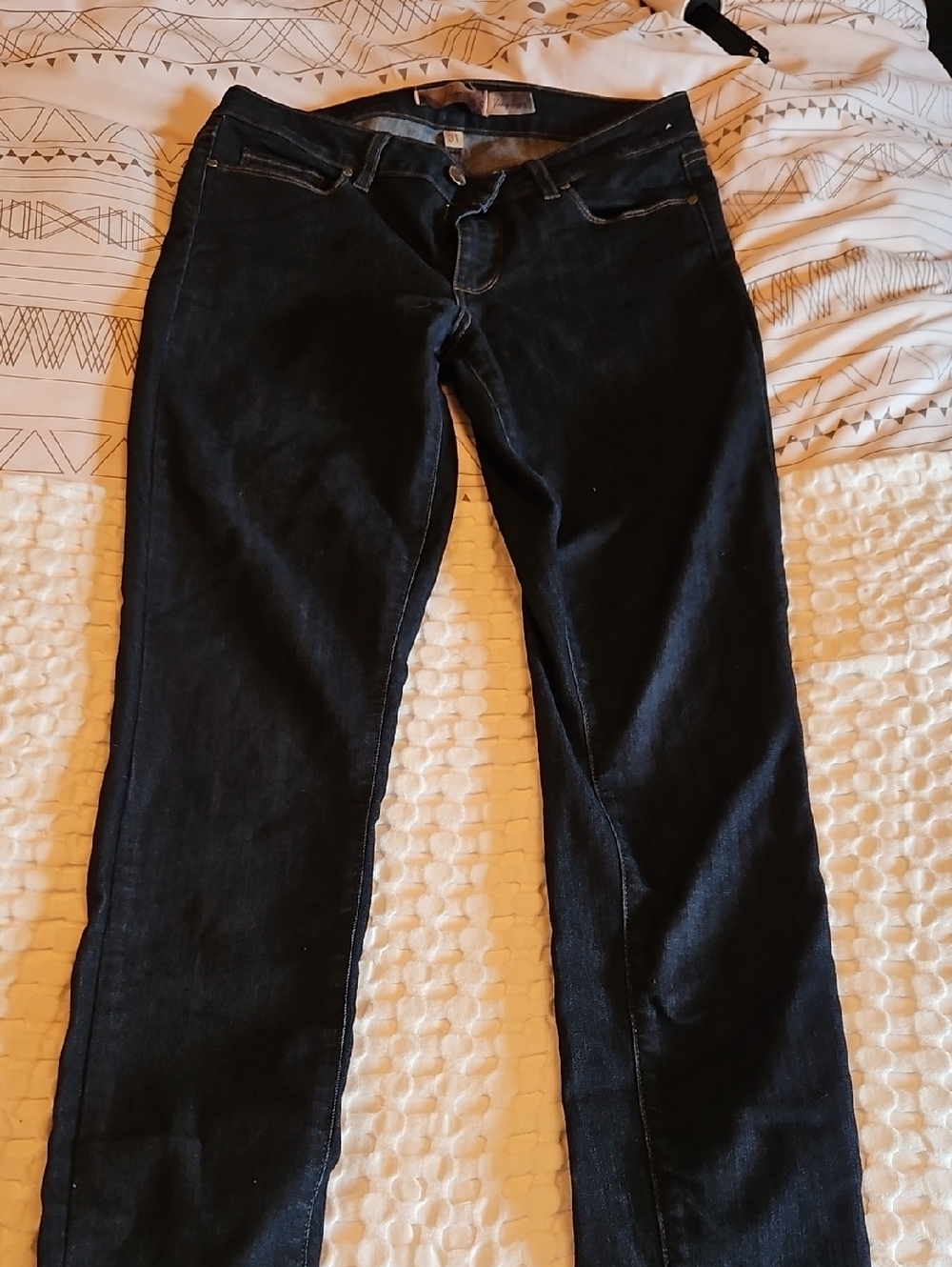 PAIGE Dark Indigo Verdugo Jegging Jeans Size 31